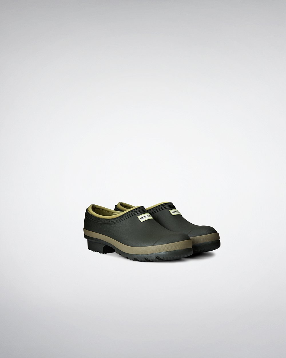 Clogs Dames - Hunter Gardener - Donker Olijfgroen - 30UIEVFBQ